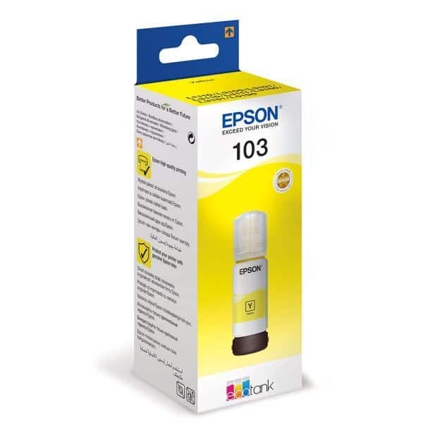 Epson EcoTank 103 Sarı Mürekkep