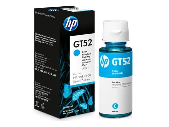 HP GT52 Orijinal Mavi Mürekkep
