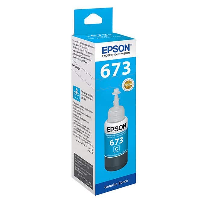 Epson T6732 Mavi Mürekkep