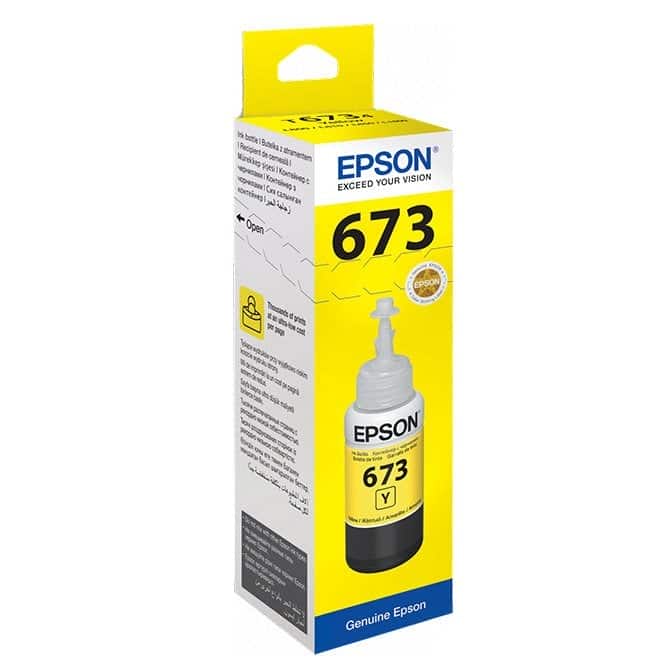 Epson T6734 Sarı Mürekkep