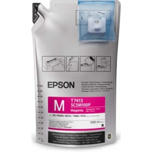 Epson T7413 Sublimasyon Magenta Mürekkep